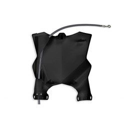 /UFO KAWASAKI STADIUM FRONT NO. PLATE KXF250 17-26 KXF450 16-26 BLK