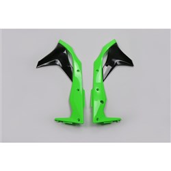 UFO KAWASAKI RADIATOR SHROUDS KX250F 17-18 (OEM)
