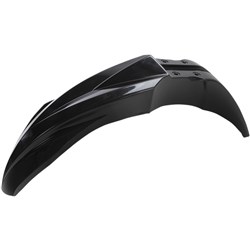 UFO KAWASAKI FRONT FENDER KXF250 17-25 KXF450 16-26 BLK