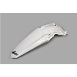 /UFO KAWASAKI REAR FENDER KX250F 21-22/KX450F 19-22 WHT