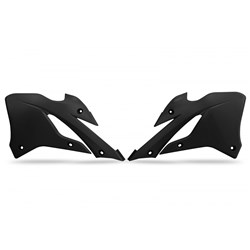 UFO KAWASAKI RADIATOR COVERS KX85 22-26 KX112 22-26 BLK