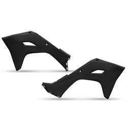 UFO KAWASAKI RADIATOR SHROUDSKX250F 25 / KX450F 24-26 BLK
