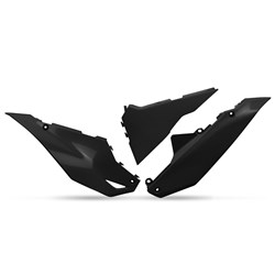 UFO KAWASAKI SIDE PANELS KX250F 25 / KX450F 24-26 BLK
