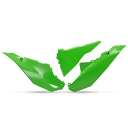 UFO KAWASAKI SIDE PANELS KX250F 25 / KX450F 24-26 GRN