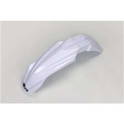 UFO YAMAHA FRONT FENDER YZ125/250 15-21/YZF250 10-18/450 10-17/WRF250 15-19/450 12-18 WHT
