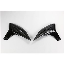 UFO YAMAHA RADIATOR SHROUDS YZF250 10 BLK # [ONC01]