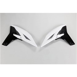 UFO YAMAHA RADIATOR SHROUDS YZF250 10 WHT # [ONC01]