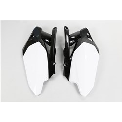 UFO YAMAHA SIDE PANELS YZF450 10-13 WHT