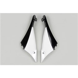 UFO YAMAHA RADIATOR COVER CONNECTORS REAR SHROUD YZF450 10 WHT # [ONC01]