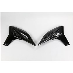 /UFO YAMAHA RADIATOR SHROUDS YZF250 11-13/WR450F 12-15 BLK