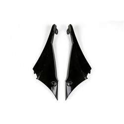 UFO YAMAHA RADIATOR COVER CONNECTORS REAR SHROUD YZF450 11-13 BLK