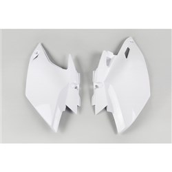 UFO YAMAHA SIDE PANELS WR450F 12-15 WHT
