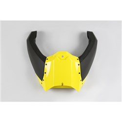 UFO YAMAHA AIR BOX COVER W/RIVETS YZF250 14-18/450 14-17/WRF250 15-18/450 16-18 YEL