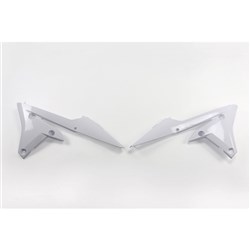 /UFO YAMAHA RADIATOR COVERS YZF250 14-18/450 14-17/WRF250 15-19/450 16-18 WHT