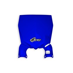 UFO YAMAHA STADIUM FRONT PLATE YZ125-250 15-18 /YZF250 10-18/450 10-17 (REFLEX BLU)