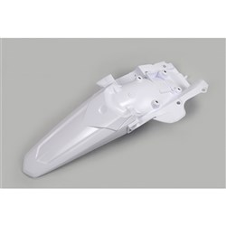 UFO YAMAHA REAR FENDER YZ250F 19-22/450F 18-22 WHT