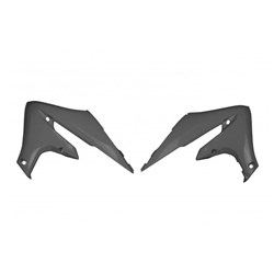 UFO YAMAHA RADIATOR SHROUDS YZF250 19-23 YZF450 18-22 WRF250 20-25 WRF450 19-25 (YZ GREY)