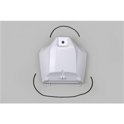 UFO YAMAHA TANK COVER WRF250 20-26 WRF450 19-26 YZF250 19-23 YZF450 18-22 WHT