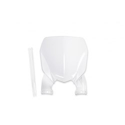 UFO YAMAHA FRONT NO. PLATE STADIUM YZF250 19-23 YZF450 18-22 YZ125/250 22-26 WHT