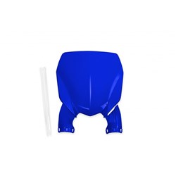 UFO YAMAHA FRONT NO. PLATE STADIUM YZF250 19-23 YZF450 18-22 YZ125/250 22-26 (REFLEX BLU)