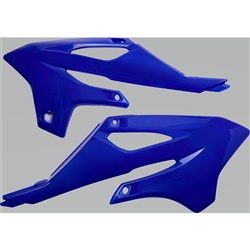 UFO YAMAHA RADIATORS COVERS YZ85 22-26 (REFLEX BLU)