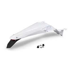 UFO YAMAHA REAR FENDER W/LED YZF250 24-26 YZF450 23-26 WHT