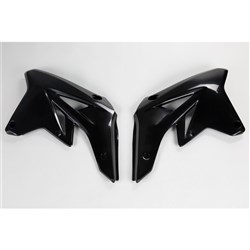 UFO SUZUKI RADIATOR SHROUDS RMZ250 07-09 BLK # [ONC01]