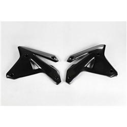 UFO SUZUKI RADIATOR SHROUDS RMZ450 07 BLK # [ONC01]