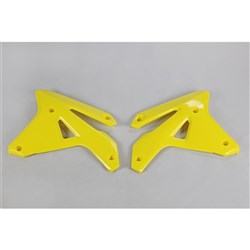 UFO SUZUKI RADIATOR SHROUDS RMZ450 07 (YEL 01-18)