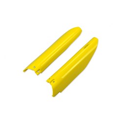 UFO SUZUKI FORK SLIDER PROTECTORS RM125/250 RMZ250/450 07-25 (YEL 01-22)