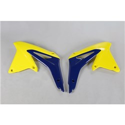 UFO SUZUKI RADIATOR SHROUDS RMZ450 2008 (YEL 01-18)