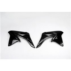 /UFO RMZ250 10-18 RADIATOR SHROUDS (BLK)