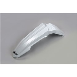 UFO SUZUKI FRONT FENDER RMZ250 19-25/RMZ450 18-25 (WHT)
