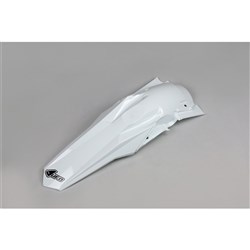UFO SUZUKI REAR FENDER RMZ250 19-22/RMZ450 18-22 (WHT)