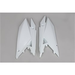 UFO SUZUKI SIDE PANELS RMZ250 19-25/RMZ450 18-25 WHT #