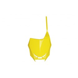 /UFO SUZUKI FRONT NO. PLATE RMZ250 19-25/RMZ450 18-25 (YEL 01-22)