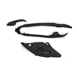 UFO KTM COMPATIBLE CHAIN GUIDE/SWINGARM SLIDER SSX/F125/250/300350/450 23-26 SX150 25-26 EXC/F150/250/300350/450/5024-26 BLK