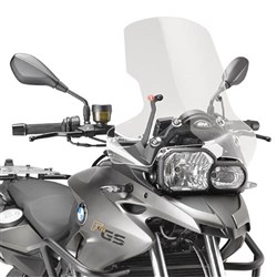 GIVI WINDSCREEN TRANSPARENT - BMW F700GS 13-17 (NEEDS FITTING KIT D5107KIT)