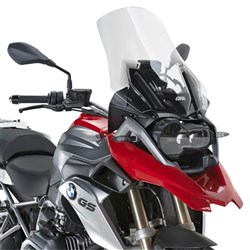 GIVI WINDSCREEN TRANSPARENT - BMW R1200GS ADVENTURE 14-18 / R1200GS 13-18 (NEEDS FITTING KIT D5108KIT)