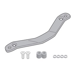 GIVI SPECIFIC REAR RACK FITTING KIT TO INSTALL SRA5143 ONTO ORIGINAL RACK - BMW R1300R/RS 25- / C400GT/X 25- (NEEDS SRA5143)