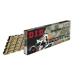 DID ATV RACING 520ATV2 GLD/BLK 120FB (CTN10)