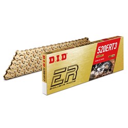 DID EXCLUSIVE RACING 520ERT3 SDH GLD/GLD 120RB (CTN10)