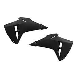 UFO HONDA RADIATOR COVERS CRF250R/RX 22-24 CRF450R/RX 21-24 BLK