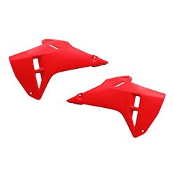 UFO HONDA RADIATOR COVERS CRF250R/RX 22-24 CRF450R/RX 21-24 (RED CR-CRF 00-25)