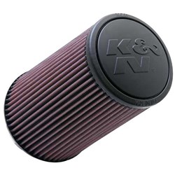 K&N POD FILTER 2-3/4 FLG MARINE 4 H BLA  [ONC01] #