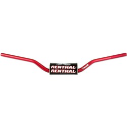 RENTHAL FATBAR H/BAR RC HIGH RED W/BAR PAD (609-01-RD)