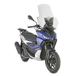 GIVI WINDSCREEN ONLY TRANSPARENT - APRILIA SRGT 125-200 22-24 (NEEDS FITTING KIT D6711KIT)