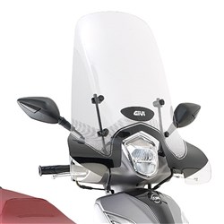 GIVI WINDSCREEN ONLY TRANSPARENT - SYM SYMPHONY ST 50-125-200 21- (NEEDS FITTING KIT A7067A)