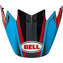 BELL S/P - MOTO-9 FLEX PEAK HOUND CYN/RED #