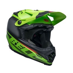 BELL FULL-9 FUSION MIPS M/G BRIGHT GRN/BLK (XL)  [ONC01] #
